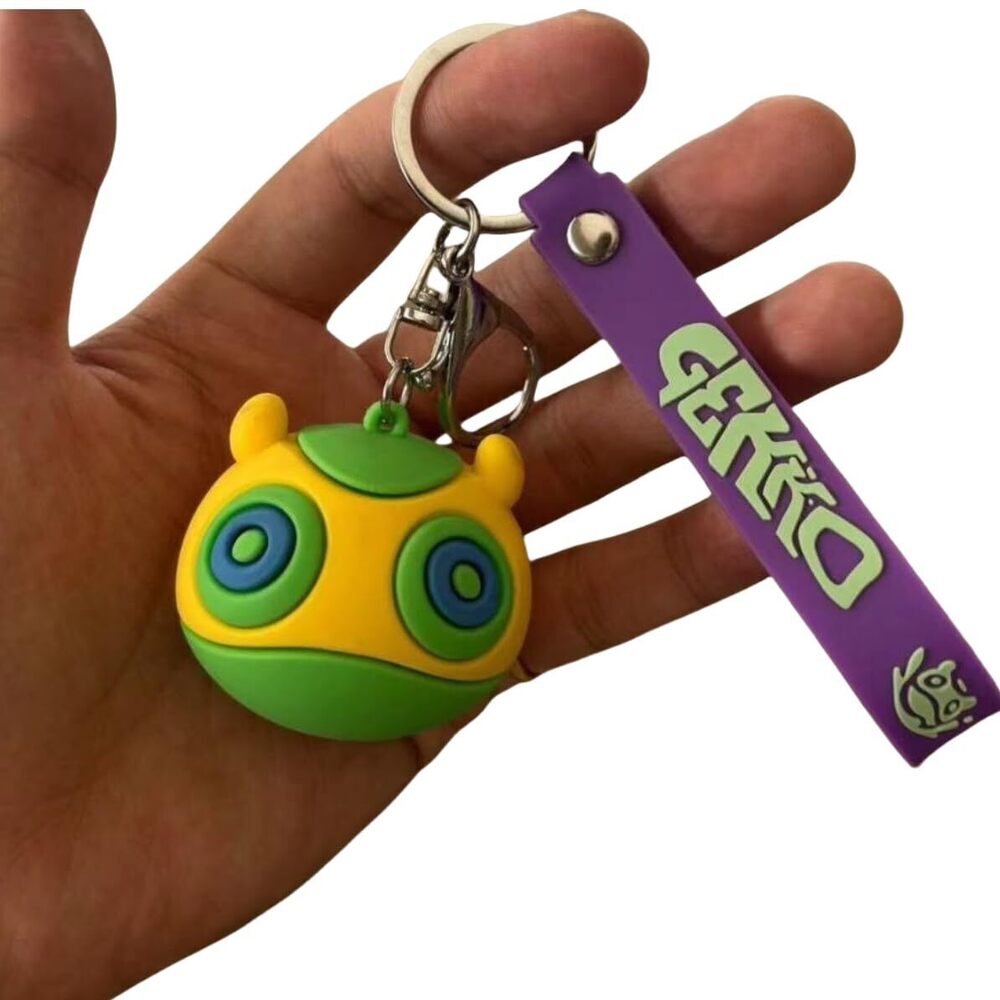 2172 Game valorant Gekko keychain Bag Charms Holiday Gifts for fans